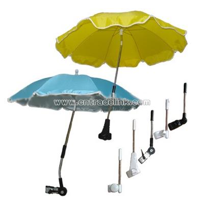 clip umbrella,stroller umbrella,baby stroller umbrella