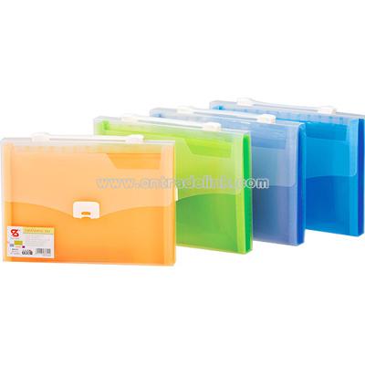 colorful expanding bag
