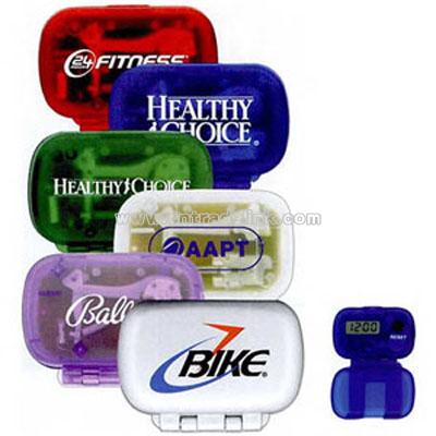 compact plastic pedometer