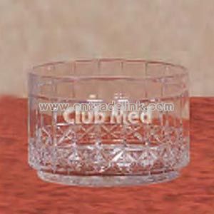 crystal award bowl