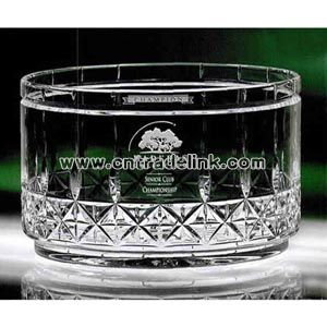 crystal award bowl