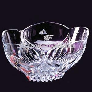 crystal bowl