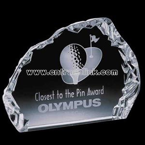 crystal golf iceberg award