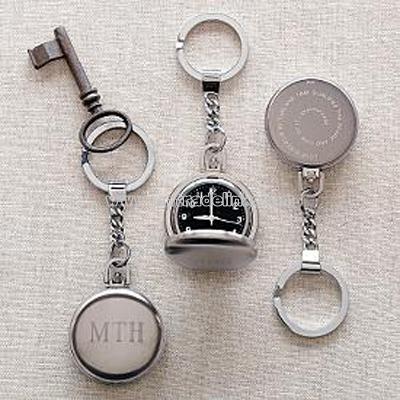 essex locket pocket watch + key chain