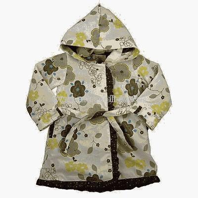 floral print raincoat