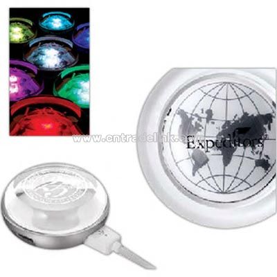 highly unique clear acrylic USB hub