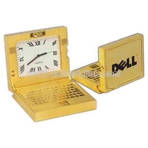 metal desk clock