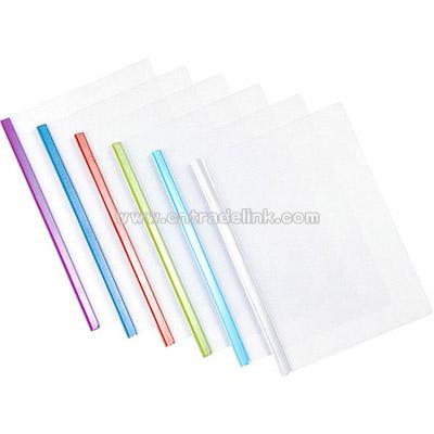 mini colorful slide grip folder