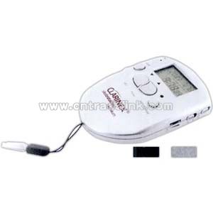 mini digital voice recorder clock