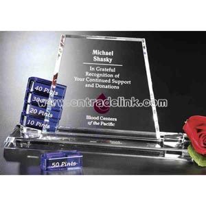 optical crystal award