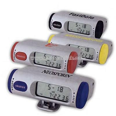 pedometer with alarm clock