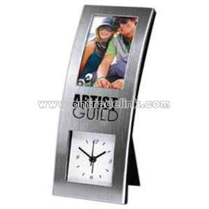 photo frame and clock