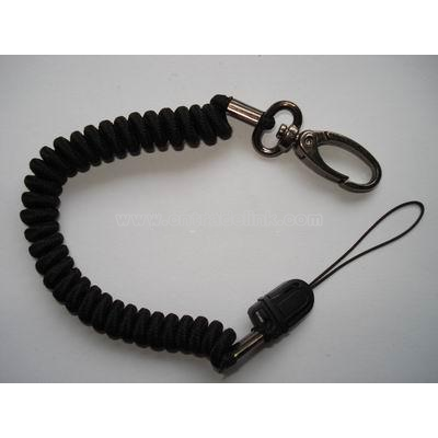 plastic spring keychain