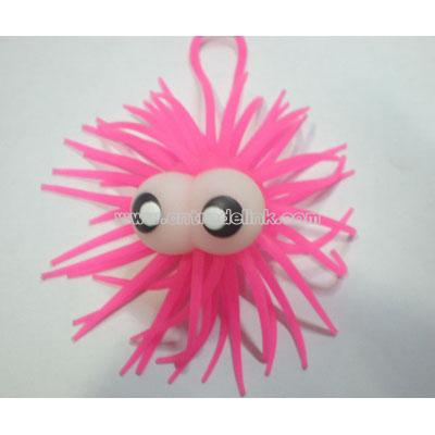 raised eyes two-tone ball