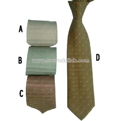 silk woven necktie