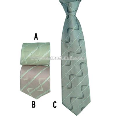 silk woven tie