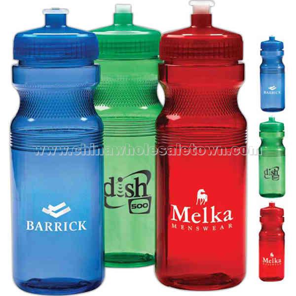 standard - 24 oz. translucent bike bottle