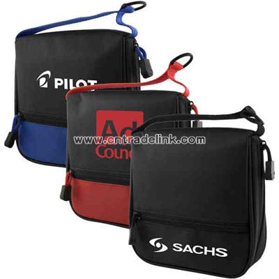 sturdy nylon discs holder with zipper closure