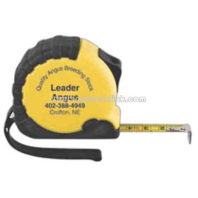 tape measure with rubber trim and wide 12' metal tape