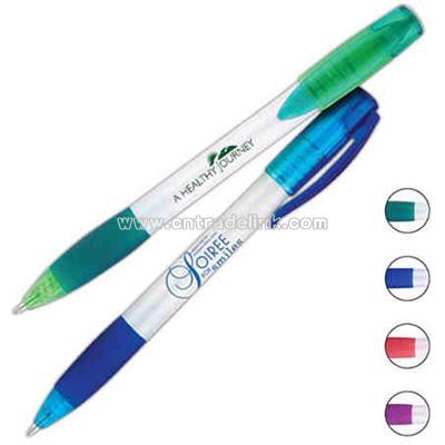 translucent ballpoint pen