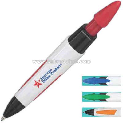 wide barrel ballpoint pen