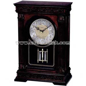 wooden clock
